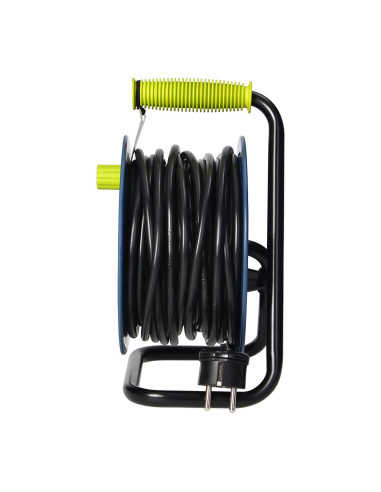 Przedłużacz bębnowy MINI, 4 gniazda 2P+Z,...