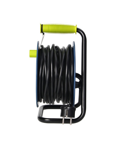 Przedłużacz bębnowy MINI, 4 gniazda 2P+Z,...