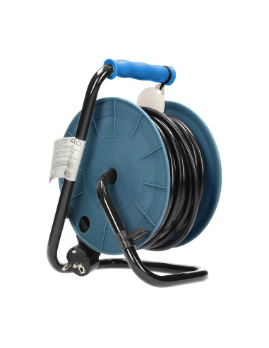  Przedłużacz bębnowy MINI, 4 gniazda 2P+Z,...