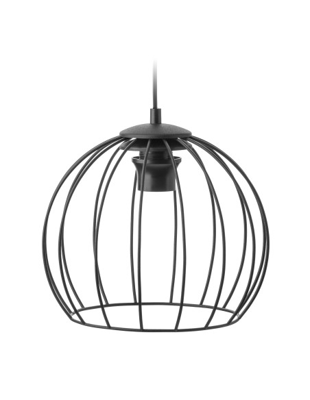 DUNIA 3P, lampa wisząca, E27  max.15W, czarna