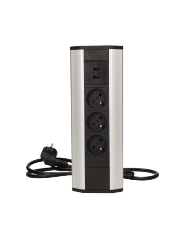 Gniazdo meblowe z ładowarką USB i przewodem...