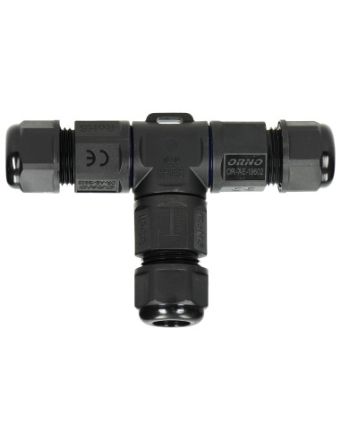 Konektor kablowy trójnik T IP68, 3x4mm², 450V/25A