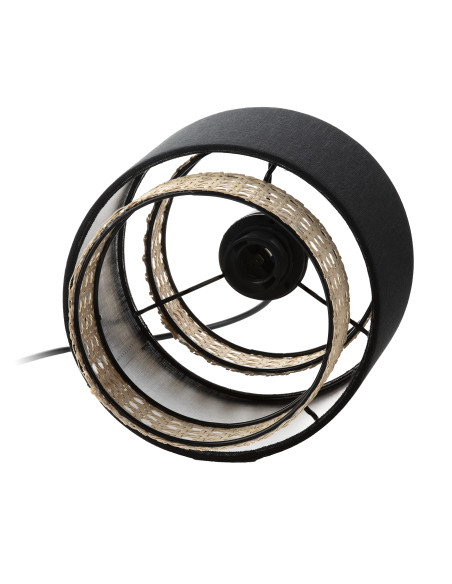 LANA 200 1P, lampa wisząca, E27  max.60W, czarna