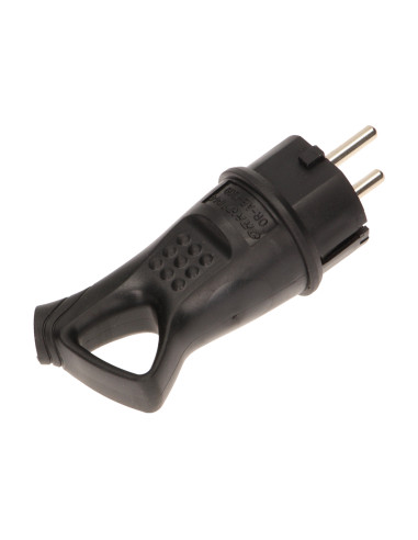 Bryzgoszczelna wtyczka gumowa Uni-schuko z...