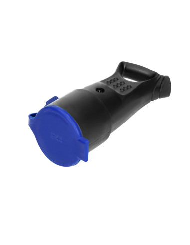 Gniazdo gumowe, bryzgoszczelne 2P+Z, proste,...