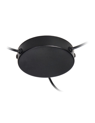 LANA 3P, lampa wisząca, E27  max.60W, czarna