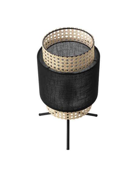 LANA, lampka nocna, E27 max.60W, czarna