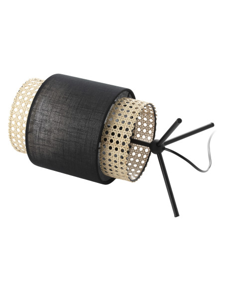 LANA, lampka nocna, E27 max.60W, czarna