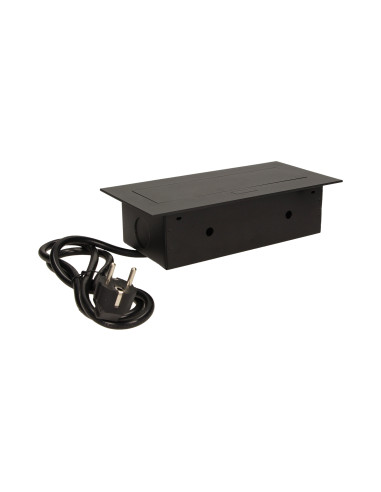 Gniazdo meblowe wpuszczane w blat z płaskim...