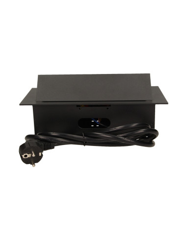 Gniazdo meblowe wpuszczane w blat z płaskim...