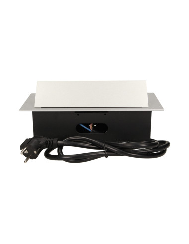 Gniazdo meblowe wpuszczane w blat z płaskim...