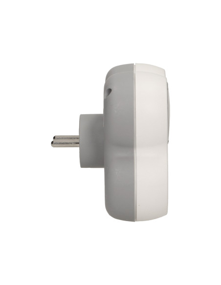 Rozgałęźnik, 3 gniazda 2P+Z z podświetlanym wyłącznikiem ON/OFF