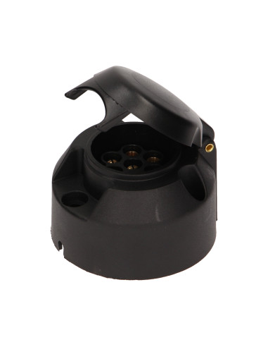 Gniazdo przyczepy, plastikowe 7 pinów, 12/24V