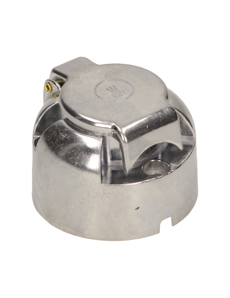 Gniazdo przyczepy, aluminiowe 7 pinów, 12/24V