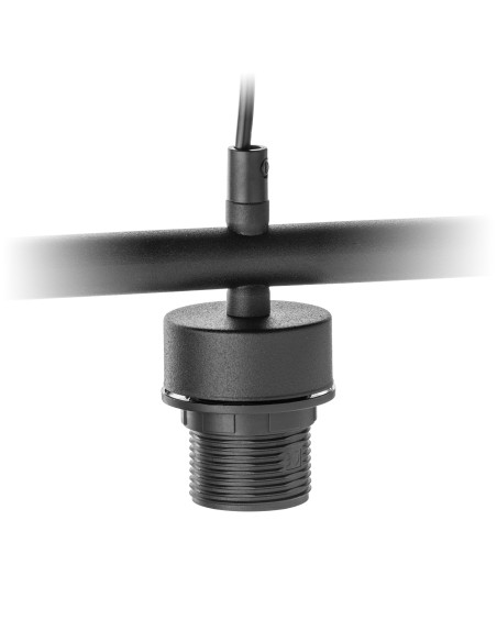 ALESSIO 4P, lampa wisząca, E27  max.60W, czarno-złota