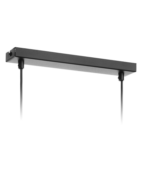 ALESSIO 4P, lampa wisząca, E27  max.60W, czarno-złota