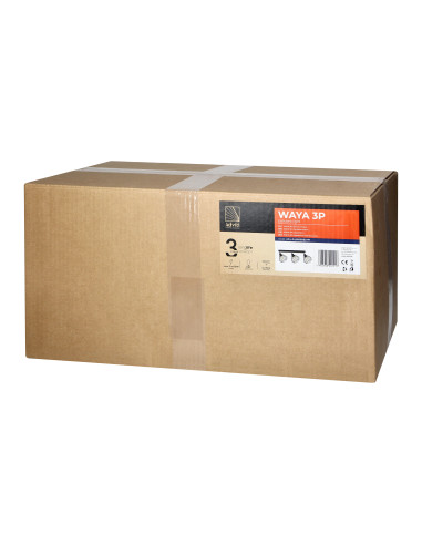 WAYA oprawa ścienno-sufitowa, moc max. 3x60W,...