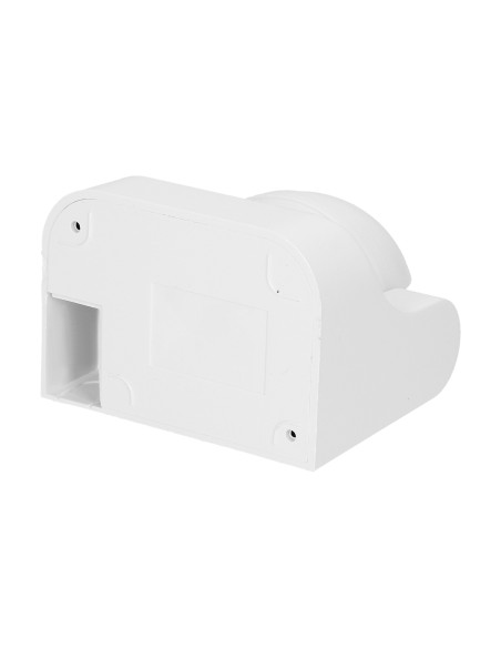 Czujnik ruchu 180st., pionowa regulacja, IP44, 1200W, biały