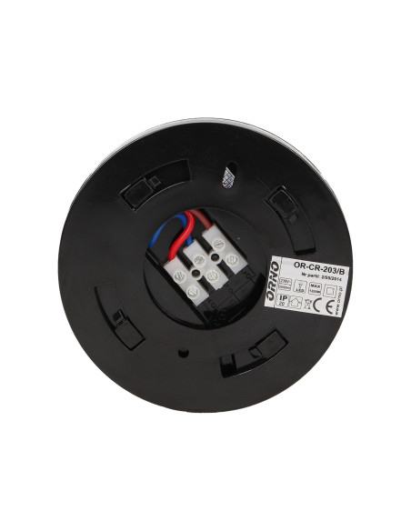 Czujnik ruchu 360st. IP20, 1200W, czarny