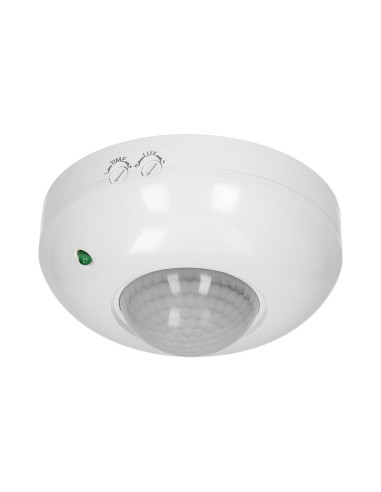 Czujnik ruchu 360st. IP20, 1200W, biały