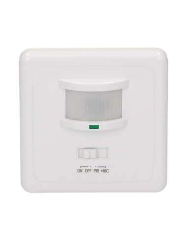 Czujnik ruchu i dźwięku 160 st. IP20, do...