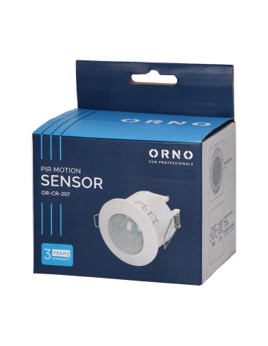 Czujnik ruchu 360st. IP20, 1200W do sufitów...