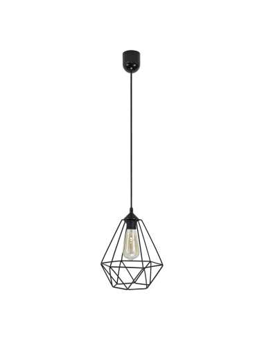 KEBUL lampa wisząca, moc max. 1x60W, E27, czarna