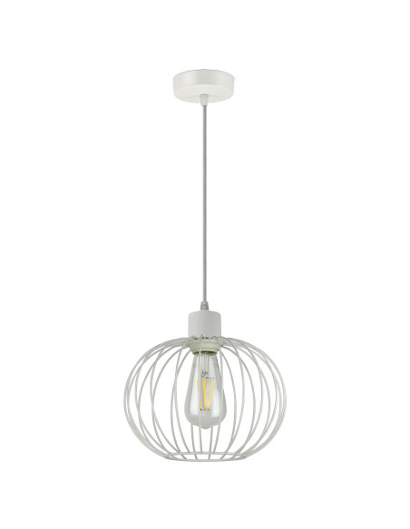 SOLA lampa wisząca, moc max. 1x60W, E27, biała