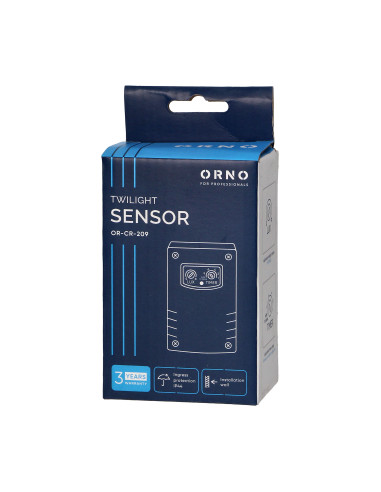 Czujnik zmierzchowy, IP44, 1200W