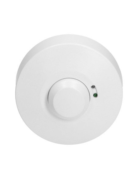 Mikrofalowy czujnik ruchu z osłoną, 360st. IP20, 1200W, natynkowy