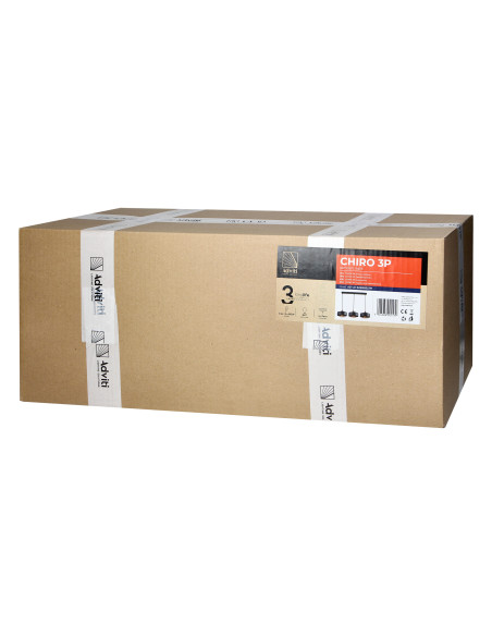 CHIRO lampa wisząca, moc max. 3x60W, E27, czarna