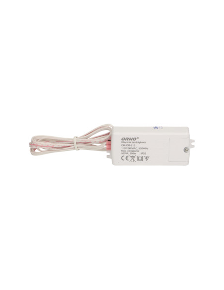 Włącznik bezdotykowy dwubiegunowy, IP20, 500W