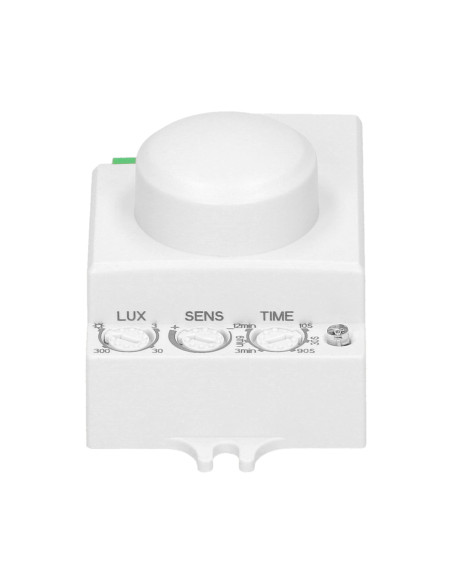 Mikrofalowy czujnik ruchu, mini, 360/180st. IP20, 1200W