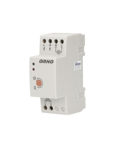 Czujnik zmierzchowy na szynę DIN z hermetyczną...