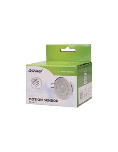 Czujnik ruchu 360st. IP20, 1200W, aluminium, do...