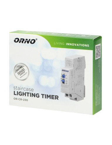 Automat schodowy, instalacja 3 lub 4 żyłowa, 1...