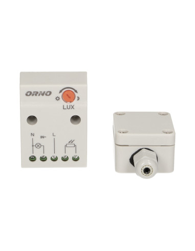 Czujnik zmierzchowy z hermetyczną zewnętrzną...