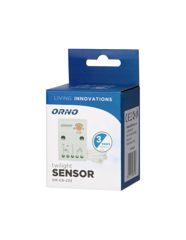 Czujnik zmierzchowy z hermetyczną zewnętrzną...