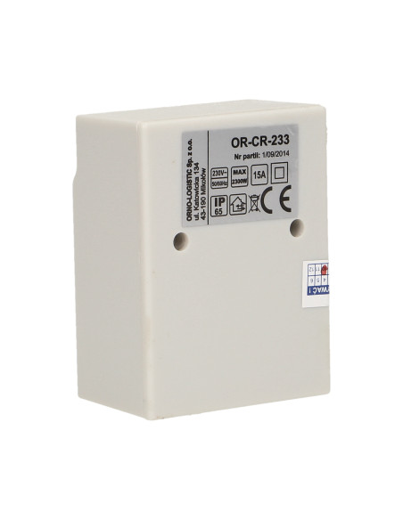 Czujnik zmierzchowy z hermetyczną zewnętrzną sondą, IP65, 2300W