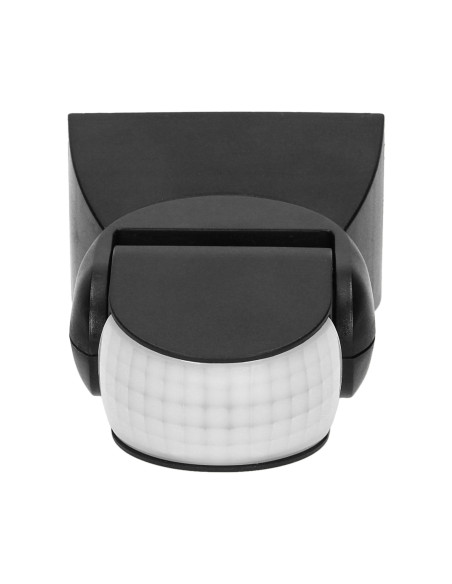 Czujnik ruchu 180st., regulacja pionowa i pozioma, IP65, 1200W, czarny