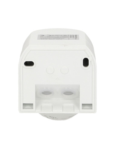 Czujnik ruchu 180st. IP44, 800W, mini, biały