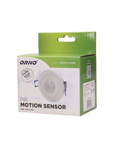 Czujnik ruchu 360st. IP20, 800W do sufitów...