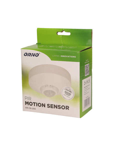 Czujnik ruchu 360 st. IP20, 800W, regulacja położenia sensora