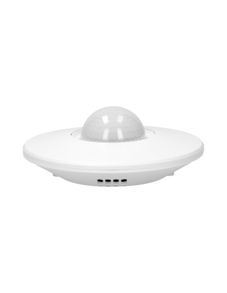 Czujnik ruchu 360 st. IP20, 2000W, 3 sensory, regulacja zasięgu Ø3m-16m