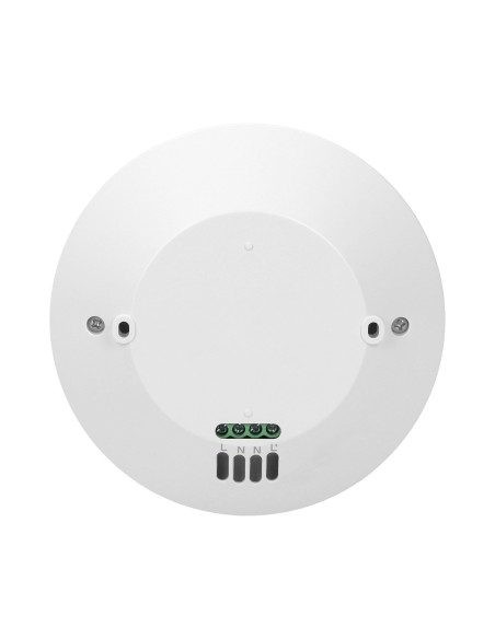 Czujnik ruchu i obecności 360 st. IP20, 2000W, 3 sensory, regulacja zasięgu Ø3m-20m, biały