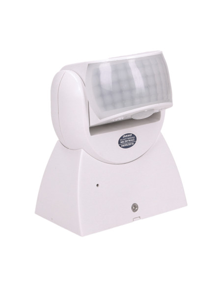 Czujnik ruchu 360/180st. 2 sensory, IP65, 1200W, biały