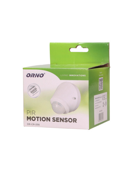 Czujnik ruchu 360/180st, IP65, 800W, biały