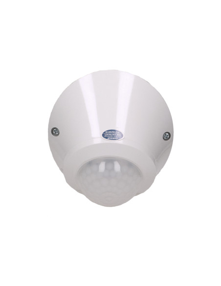 Czujnik ruchu 360/180st, IP65, 800W, biały