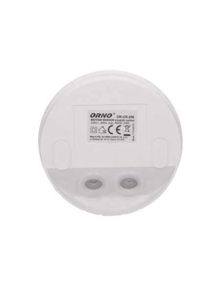 Czujnik ruchu 360/180st, IP65, 800W, biały