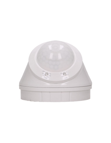 Czujnik ruchu 360/180st, IP65, 800W, biały